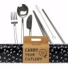RETROKITCHEN Carry Your Cutlery - Criss Cross Stainless Steel Cutlery Set 1