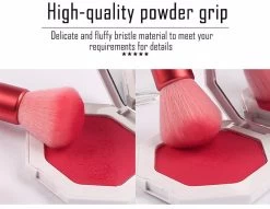 Beakey 5Pcs Makeup Brush Set Eyeshadow Blush Makeup Beauty Tool-Pink -Beauty Products Store 07a95f786594a236f0446db936af1b3e