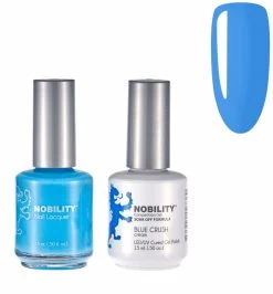 Lechat Nobility NBCS116 Blue Crush - Gel & Nail Lacquer Duo 15ml - Blues