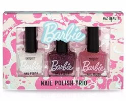 Mad Beauty Barbie Nail Polish Trio
