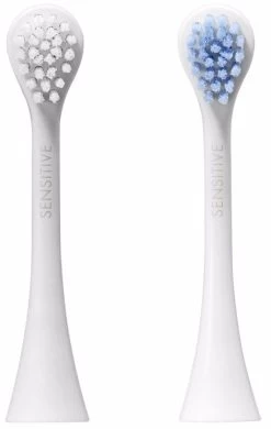 Curaprox Sensitive Duo Hydrosonic Toothbrush Heads 2PK -Beauty Products Store 22616eb786cc9781c00c09d5f964fa62