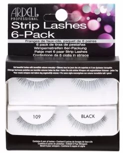 ARDELL - Strip Lashes 6 Pack - 109 Black Lash Eyelash Extension