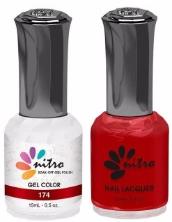 Nitro N174 - Gel & Lacquer Duo - Reds