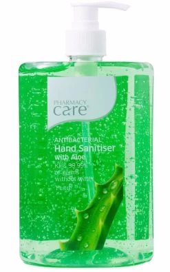 Pharmacy Care Hand Sanitiser Aloe 1 Litre