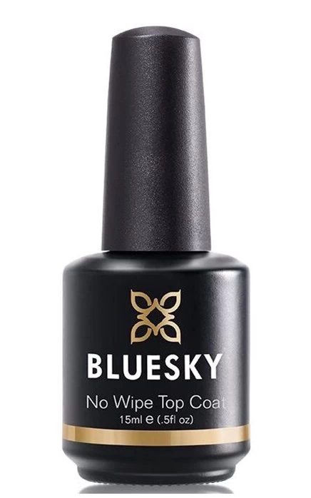 Bluesky No Wipe Top Coat Gel Nail Polish 15ml Make Up 1 Bluesky No Wipe Top Coat Gel Nail Polish 15ml Make Up