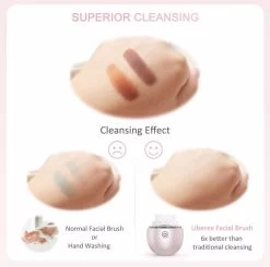 Facial Cleansing Brush 4 Modes Face Cleansing Brush With 3 Replacement Brush Heads-Pink 10 Facial Cleansing Brush 4 Modes Face Cleansing Brush With 3 Replacement Brush Heads-Pink -Beauty Products Store 369a4b767d5ff665dc8e30590b61945b