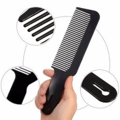 3 Pack Barber Combs Clipper Comb Flat Top Clipper Comb Hair Cutting Combs Red White Black -Beauty Products Store 3a35b3579fbaebc62fc0fb4b7eba5235