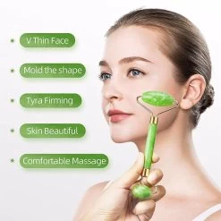 Catzon Roller Gua Sha Massage Tool Roller Massager Muscle Relaxing Relieve-Green -Beauty Products Store 3c900f1156e2f966f96bce737e312c89