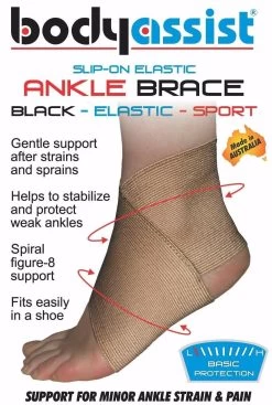 BA SLIP-ON ELASTIC ANKLE BRACE