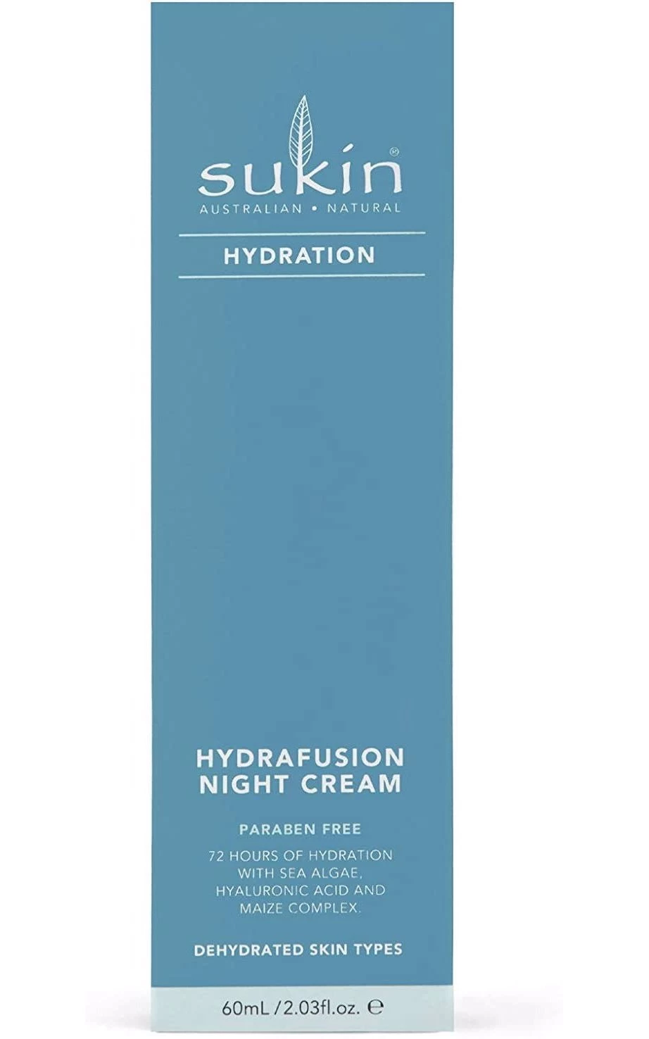 Sukin Hydration Hydrafusion Night Cream 60ml 2 Sukin Hydration Hydrafusion Night Cream 60ml - Image 2