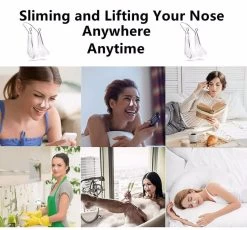 Beakey Silicone Nose Shaper Clip Pain-Free Nose Bridge Straightener Corrector-White -Beauty Products Store 513d25c62fdcc6f595f8c8c40a04d14c