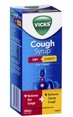 Vicks® Vicks Cough Syrup Dry - Chesty 200ml