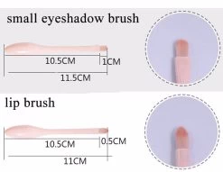 Beakey 5 Pcs Portable Mini Makeup Brushes Set Beauty Tools-Skin Color -Beauty Products Store 535e3364e6048dbb12d024e358ab8271