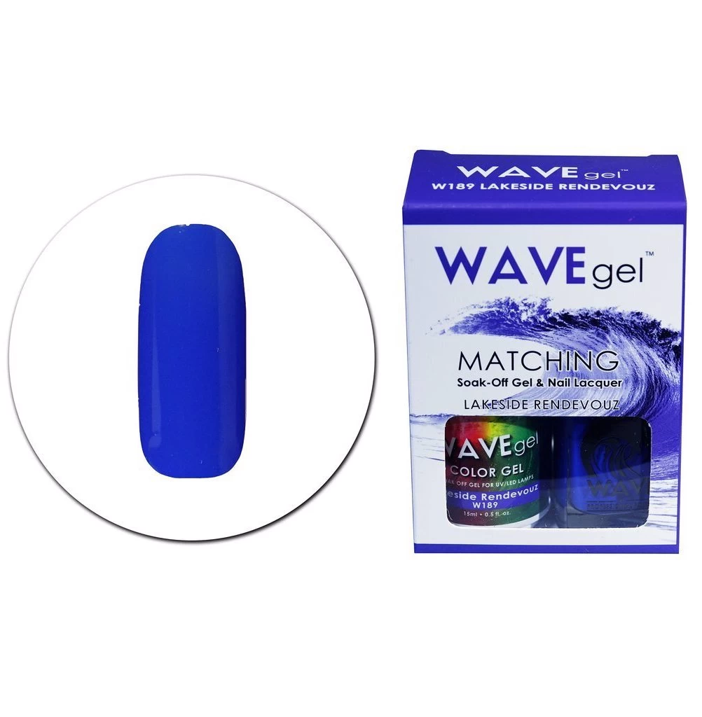 Wave Gel 189 W189 Lakeside Rendevouz 15ml - Blues