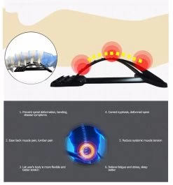 Catzon Lumbar Massager For Intervertebral Disc Sciatica Back Stretching Equipment-White -Beauty Products Store 5698c3bc598211b15ee5f5eb1853aa51 2