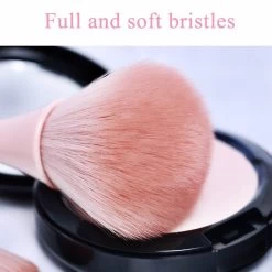 Beakey 5 Pcs Portable Mini Makeup Brushes Set Beauty Tools-Skin Color -Beauty Products Store 5bcbc638deb64010b2ecb542012814c2