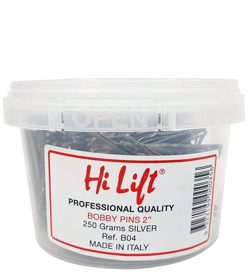 Hi Lift - Bobby Pins Silver 2" 250g - Silver 1 Hi Lift - Bobby Pins Silver 2" 250g - Silver
