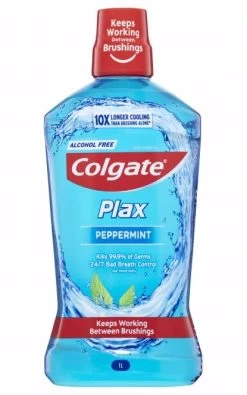 Colgate® Colgate Plax Alcohol Free Mouthwash Peppermint 1 Litre