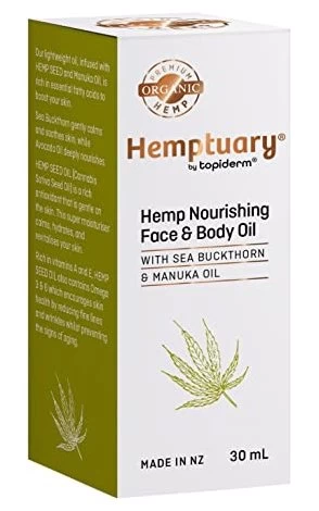 Hemptuary Hemp Nourishing Face & Body Oil 30mL 1 Hemptuary Hemp Nourishing Face & Body Oil 30mL