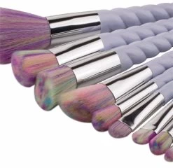 Beakey 10 Pcs Soft Hair Makeup Brush Colorful Unicorn Brush Set With Storage Bag -Beauty Products Store 626574220933b47b92ba4c2d44d74836