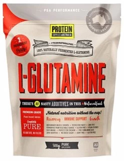 Protein Supplies Australia L-Glutamine (Plant-based) Pure 500g Skincare