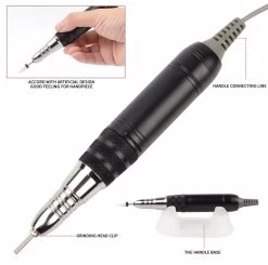 Beakey Electric Nail Drill Kit Manicure Pen Polisher For Exfoliating Nail Removing Tools-Pink 8 Beakey Electric Nail Drill Kit Manicure Pen Polisher For Exfoliating Nail Removing Tools-Pink -Beauty Products Store 78d4e93d9fc51d68fc370f8778b7c3b6 1