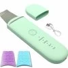 Beakey Ultrasonic Skin Spatula Facial Cleaner With 2 Silicone Covers-Green