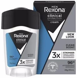 Rexona For Men Clinical Protection Antiperspirant Clean Scent 45ml