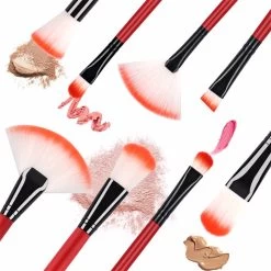 Beakey 22 Pcs Makeup Brushes Blush Fan Eyeshadow Brushes Set With Storage Bag-Pink -Beauty Products Store 8349015d8541d426280e0b5f6237472e 1