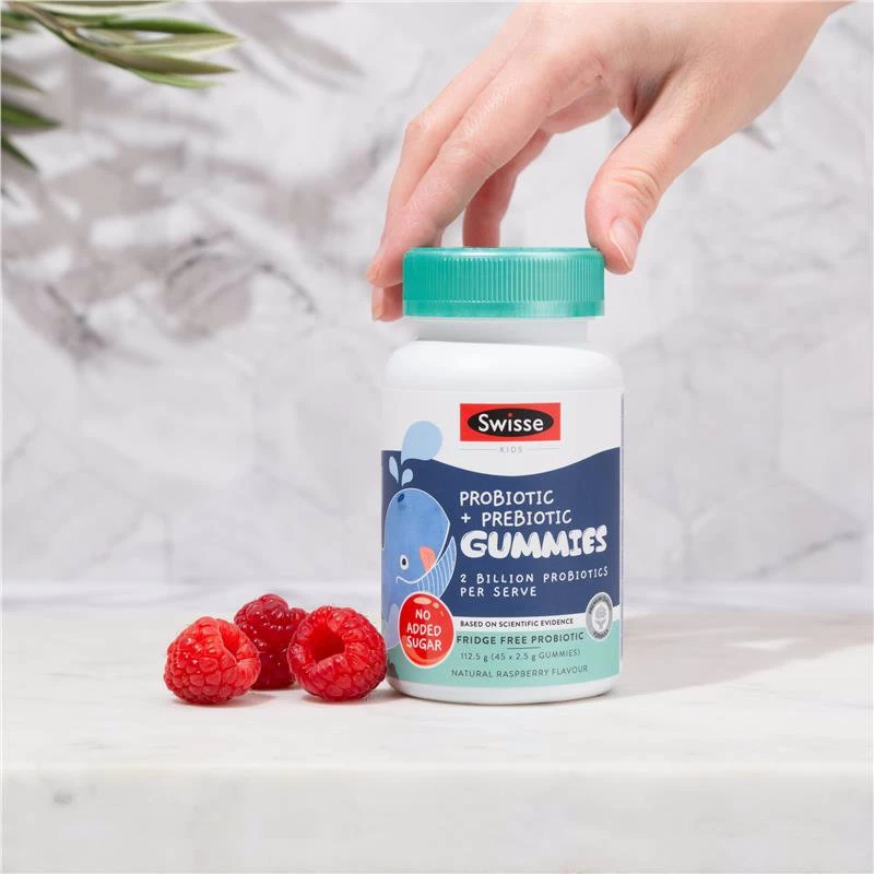 Swisse Kids Probiotic & Prebiotic 45 Gummies 2 Swisse Kids Probiotic & Prebiotic 45 Gummies - Image 2