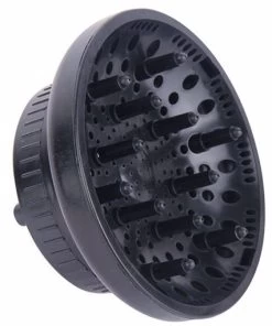 Catzon Professional Universal Hair Diffuser Attachment For Blow Dryers For Curly Hair-Black
