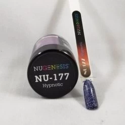 Nugenesis Dipping Powder Nail System Color NU-177 - Hypnotic - 43g - Blues