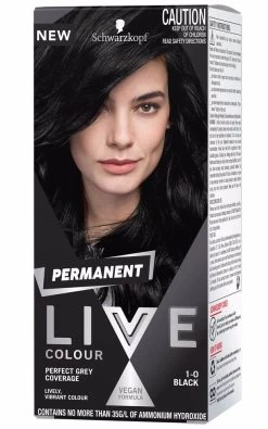 Schwarzkopf Live Salon Permanent 1-0 Black