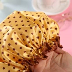 4 Pack Shower Cap For Women Reusable Long Hair Shower Hair Bath Cap EVA Lining-C -Beauty Products Store 9265f67d4827c0290a2a6b7463868faf