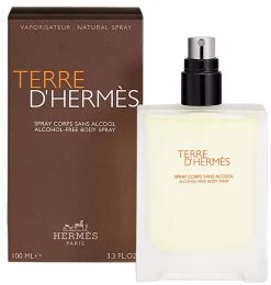 Hermès Hermes Terre D'Hermes Alcohol-Free Body Spray 100ml (M) SP