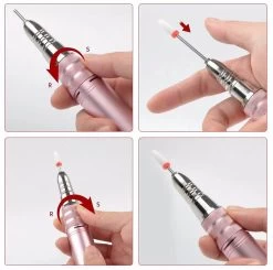 Beakey Electric Nail Drill Kit Manicure Pen Polisher For Exfoliating Nail Removing Tools-White 10 Beakey Electric Nail Drill Kit Manicure Pen Polisher For Exfoliating Nail Removing Tools-White -Beauty Products Store a4931c04284292b873c6a1277284ff3f