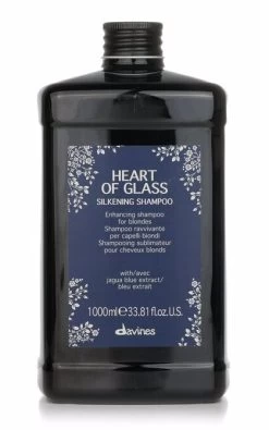 Davines Heart Of Glass Silkening Shampoo For Blonde 1000ml/33.81oz Hair Care