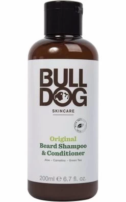 Bulldog Skincare For Men Original Beard Shampoo & Conditioner 200ml