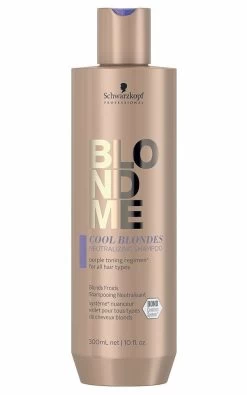 Schwarzkopf Professional BlondMe Cool Blondes Neutralizing Shampoo - 300ml