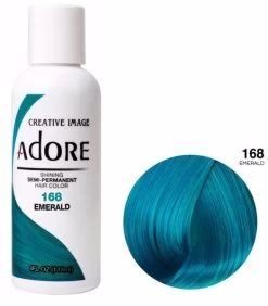 Adore Semi Permanent Hair Colour - 168 Emerald 118ml - 168 Emerald