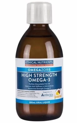 Ethical Nutrients Hi-Strength Liquid Fish Oil 280ml (Fruit Punch)