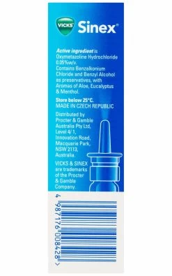 Vicks® Vicks Sinex Extra Fresh Menthol Nasal Spray 15ml 5 Vicks® Vicks Sinex Extra Fresh Menthol Nasal Spray 15ml -Beauty Products Store bedd13ba135c4bc42df16db8150d3b45