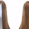 New 75cm Straight Sleek Long Synthetic Cosplay Costume Wigs Party Womens Gift - Light Brown