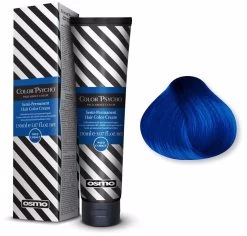 OSMO Color Psycho 150ml Semi Permanent Hair Colour Salon - Wild Cobalt