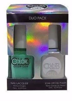 COLOR CLUB DUO N04 Age Of Aquarius GEL + LACQUER - Greens
