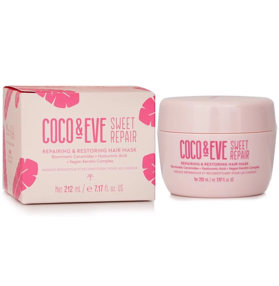 Coco & Eve Sweet Repair Repairing & Restoring Hair Mask 212ml/7.17oz Hair Care 2 Coco & Eve Sweet Repair Repairing & Restoring Hair Mask 212ml/7.17oz Hair Care - Image 2