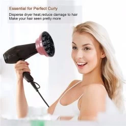 Catzon Professional Universal Hair Diffuser Attachment For Blow Dryers For Curly Hair-Pink -Beauty Products Store cd11eb84ecb1659100c0161d1d5931a6