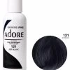 Adore Semi Permanent Hair Colour - 121 Jet Black 118ml - 121 Jet Black