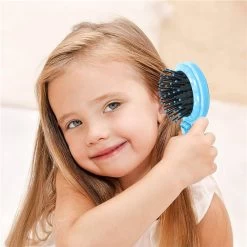 2Pcs Round Folding Travel Pocket Hair Brush Mini Hair Comb With Makeup Mirror Blue Green -Beauty Products Store d3b907efe38e0d8c0fe9024f5a168a41