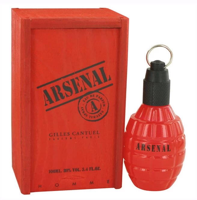 Gilles Cantuel Arsenal Red (New Packaging) 100ml EDP (M) SP 1 Gilles Cantuel Arsenal Red (New Packaging) 100ml EDP (M) SP